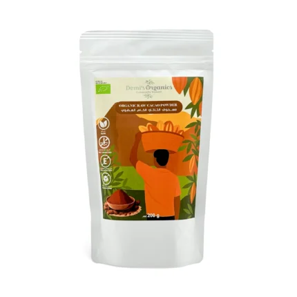 Organic Raw Cacao Powder Package